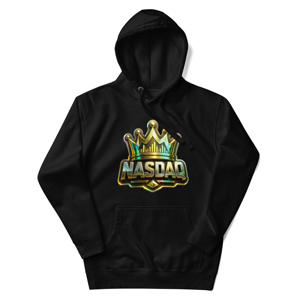 Black and white unisex premium pullover hoodie for entrepreneurs