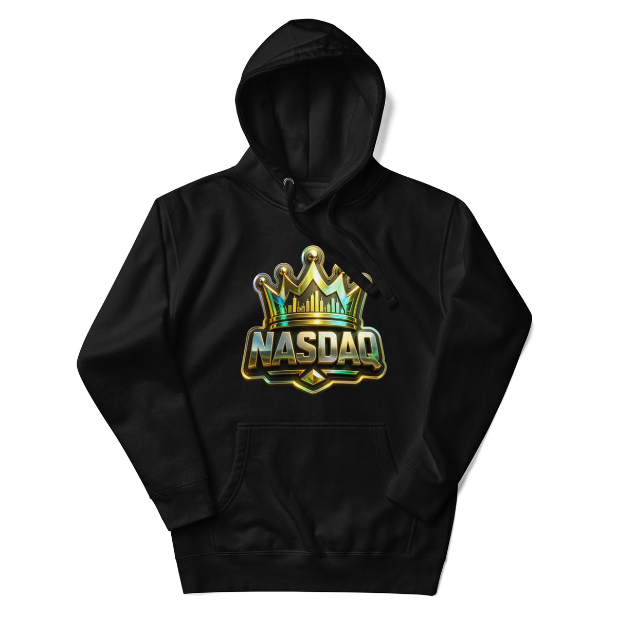 Black and white unisex premium pullover hoodie for entrepreneurs
